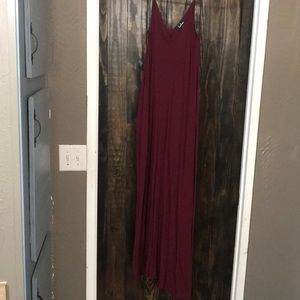 Lulus maroon maxi